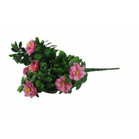 Pink Rose Bunch UV 45cm Kings Warehouse 