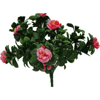 Pink Rose Bunch UV 45cm Kings Warehouse 