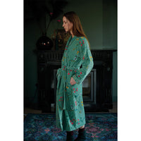 PIP Studio Les Fleurs Cotton Bath Robe Green XXL Kings Warehouse 