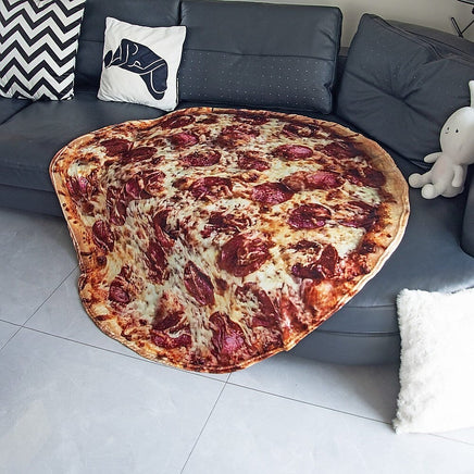 Pizza Blanket 150cm Throw Rug KingsWarehouse 