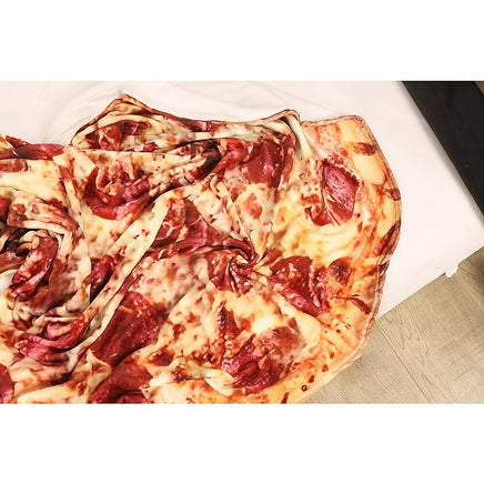 Pizza Blanket 150cm Throw Rug KingsWarehouse 