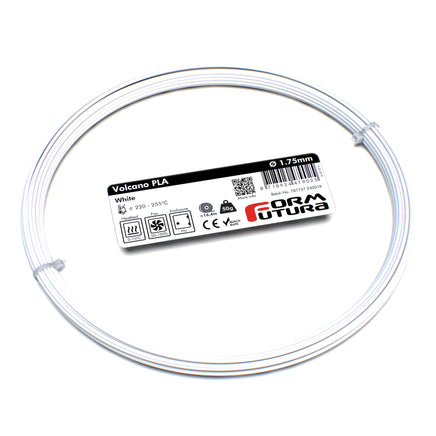PLA 3D Filament Volcano PLA 1.75mm 50 gram White Kings Warehouse 