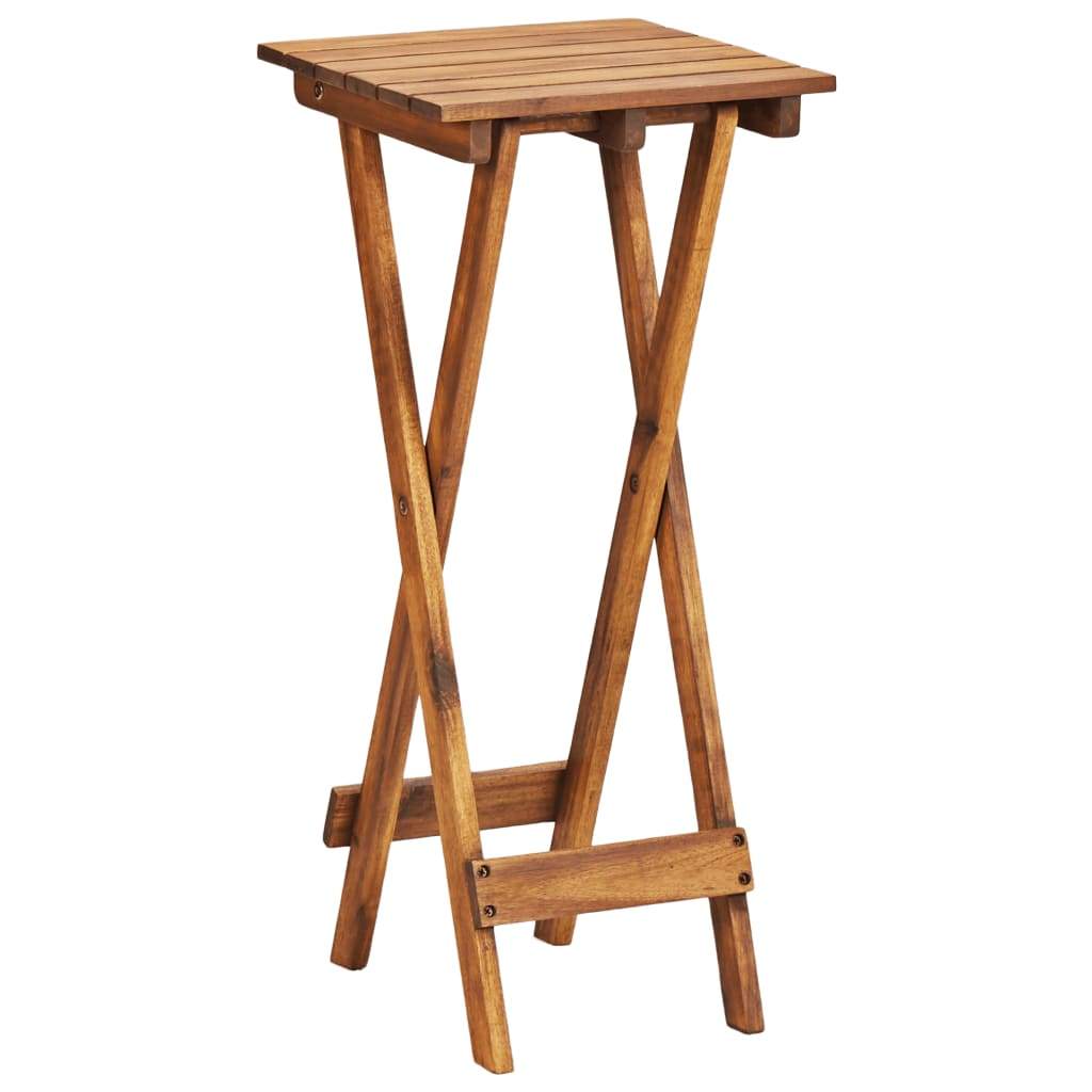 Plant Stand 30x30x67 cm Solid Acacia Wood Kings Warehouse 