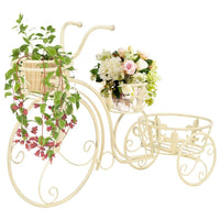 Plant Stand Bicycle Shape Vintage Style Metal Kings Warehouse 