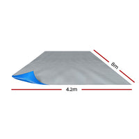 Pool 8M X 4.2M Solar Swimming Pool Cover 500 Micron Outdoor Blanket Kings Warehouse 