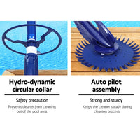 Pool Pool Cleaner Automatic Swimming Floor Climb Wall Vacuum 10M Hose Kings Warehouse 