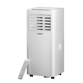 Portable Air Conditioner 7000BTU Cooling Mobile Fan Cooler Dehumidifier Appliances Kings Warehouse 