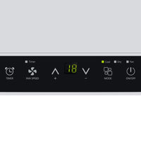 Portable Air Conditioner 7000BTU Cooling Mobile Fan Cooler Dehumidifier Appliances Kings Warehouse 