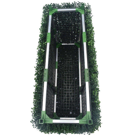 Portable Boxwood Hedge UV Resistant 25cm High 100cm Long Kings Warehouse 
