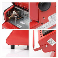 Portable Butane Gas Heater Camping Camp Tent Outdoor Hiking Camper Survival Red AU Kings Warehouse 