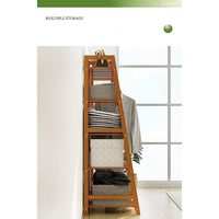 Portable Clothes Rack Coat Garment Stand Bamboo Rail Hanger Airer Closet bedroom furniture Kings Warehouse 
