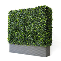Portable Jasmine Artificial Hedge Plant UV Resistant 75cm x 75cm Kings Warehouse 