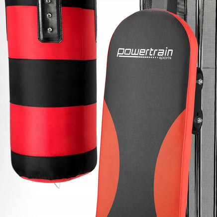 Powertrain Home Gym Multi Station with Boxing Punching Bag Speed Ball Kings Warehouse 