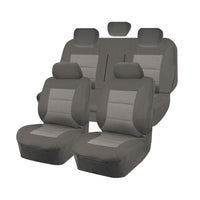 Premium Jacquard Seat Covers - For Chevrolet Colorado Rg Series Dual Cab (2012-2022) Kings Warehouse 