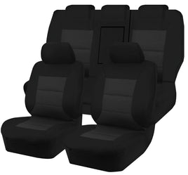 Premium Jacquard Seat Covers - For Ford Territory Sx/Sy/Sz Series 4X4 Suv/Wagon (2004-2016) Kings Warehouse 