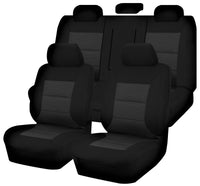 Premium Jacquard Seat Covers - For Holden Commodore Ve-Veii Series Sedan (2006-2013) Kings Warehouse 