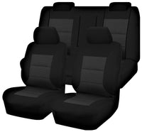 Premium Jacquard Seat Covers - For Holden Commodore Ve-Veii Series Wagon (2006-2013) Kings Warehouse 