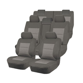 Premium Jacquard Seat Covers - For Mitsubishi Montero Sport QE Series (2015-2022) Kings Warehouse 