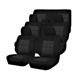 Premium Jacquard Seat Covers - For Toyota Highlander Gsu50R/Gsu55R (2014-2022) Kings Warehouse 