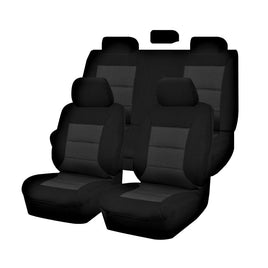 Premium Jacquard Seat Covers - For Toyota Tacoma Dual Cab (2005-2016) Kings Warehouse 
