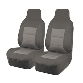Premium Jacquard Seat Covers - For Toyota Tacoma Workmate Dual Cab (2015-2022) Kings Warehouse 