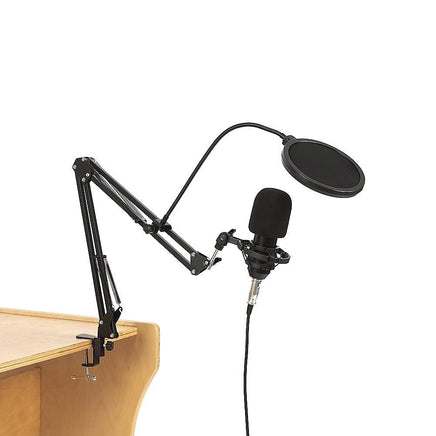 Professional Condenser Microphone USB Voice & Music Cantilever Bracket Set Kings Warehouse 
