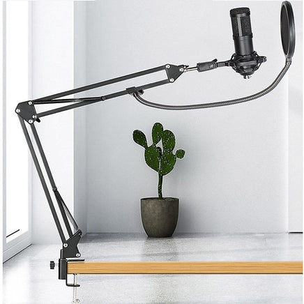 Professional Condenser Microphone USB Voice & Music Cantilever Bracket Set Kings Warehouse 