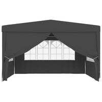 Professional Party Tent with Side Walls 4x4 m Anthracite 90 g/m² Kings Warehouse 