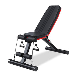 PROFLEX Weight Bench Workout Gym Press Adjustable Lifting Fitness Folding Bands Kings Warehouse 