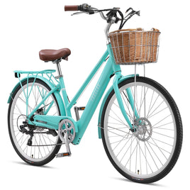 Progear Bikes E-Classique Vintage E-Bike 700c*17" in Seaform Kings Warehouse 