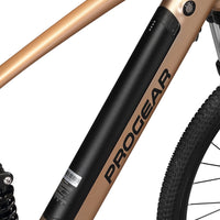 Progear Bikes E-Trail Dual Suspension E-Bike 27.5*18" in Sandstorm Kings Warehouse 