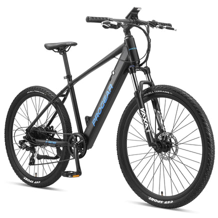 Progear Bikes E-Vantage MTB E-Bike 27.5*18" in Black Shadow Kings Warehouse 