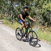 Progear Bikes E-Vantage MTB E-Bike 27.5*18" in Black Shadow Kings Warehouse 