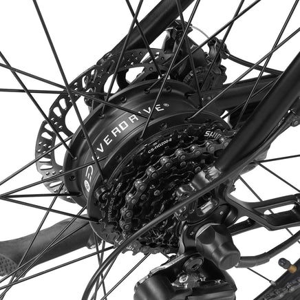 Progear Bikes E-Vantage MTB E-Bike 27.5*18" in Black Shadow Kings Warehouse 