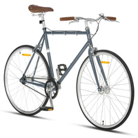 Progear Bikes Fixie 700c*53cm in Asphalt Grey Kings Warehouse 