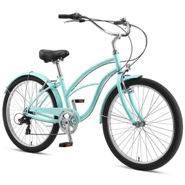 Progear Bikes Malibu S7 Cruiser Ladies 26*15.5" in Mint Kings Warehouse 