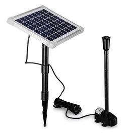 Protege 20W Solar Fountain Submersible Water Pump Power Panel Kit Garden Pond KingsWarehouse 