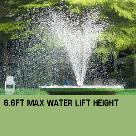 Protege 50W Solar Powered Fountain Submersible Water Pump Pond Kit Power Garden Panel KingsWarehouse 