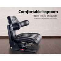 PU Leather Tractor Seat - Black Auto Accessories > Auto Accessories Others Kings Warehouse 