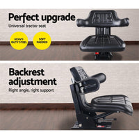 PU Leather Tractor Seat - Black Auto Accessories > Auto Accessories Others Kings Warehouse 