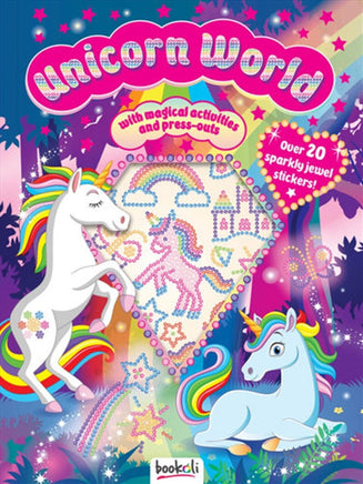 Puffy Sticker Jewel Unicorn World Kings Warehouse 