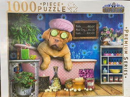 Puppy In Bath Comical Animals 1000 Piece Puzzle Kings Warehouse 