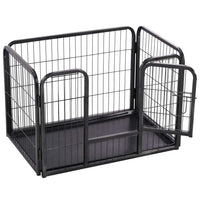 Puppy Playpen Steel 93x63x61cm Kings Warehouse 