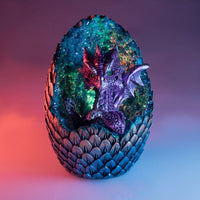 Purple Baby Dragon Crystal Egg LED Light Kings Warehouse 