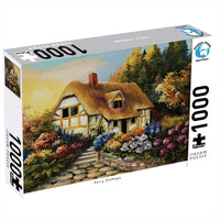 Puzzlers World 1000 Piece Fairy Cottage Puzzle