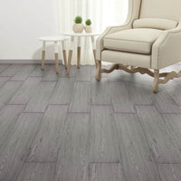 PVC Flooring Planks 5.26 m² 2 mm Dark Grey Kings Warehouse 