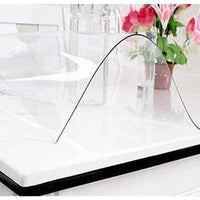 PVC Tablecloth Protector Table Cover Dining Table Cloth Plastic 2134x1070mm 1.5mm Kings Warehouse 