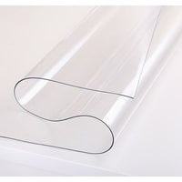 PVC Tablecloth Protector Table Cover Dining Table Cloth Plastic 2134x1070mm 1.5mm Kings Warehouse 