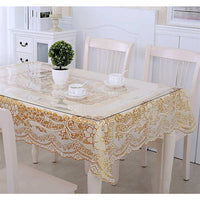 PVC Tablecloth Protector Table Cover Dining Table Cloth Plastic 2800x1170mm 2.0mm Kings Warehouse 