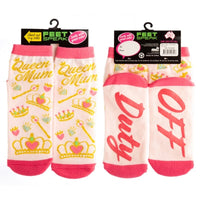 Queen Mum V2 Feet Speak Socks Kings Warehouse 